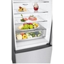 LG 28-Inch, 14.7 Cu.Ft. Counter-Depth Bottom Freezer Refrigerator With Multi-Air Flow Cooling - LBNC15251V