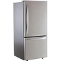 LG 30-Inch, 22.1 Cu.Ft. Freestanding Bottom Freezer Refrigerator With Multi-Air Flow System - LRDNS2200S