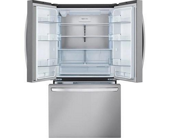 LG 36-Inch, 27 Cu. Ft. Counter-Depth Max French 3-Door Refrigerator With Linear Cooling™ - LRFLC2706S