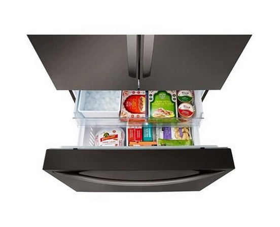 LG 36-Inch, 27 Cu. Ft. Counter-Depth Refrigerator Bottom Freezer Refrigerator - LRFLC2706D