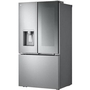 LG 36-Inch, 26 Cu. Ft. Counter-Depth Max™ French 3-Door Refrigerator With Mirror Instaview® - LRYKC2606S