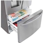 LG 36-Inch 27.7 Cu. Ft. 3-Door French Door Refrigerator With Smart Diagnosis - LRFS28XBS