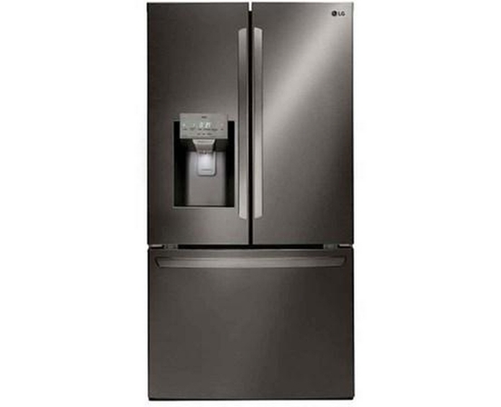 LG 36-Inch 27.7 Cu. Ft. 3-Door French Door Refrigerator With Smart Diagnosis - LRFS28XBD