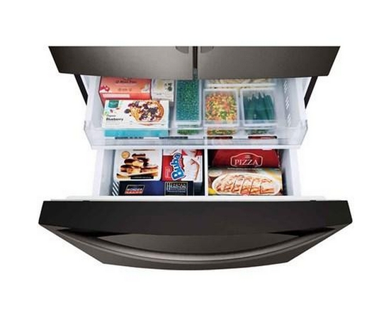 LG 36-Inch 27.7 Cu. Ft. 3-Door French Door Refrigerator With Smart Diagnosis - LRFS28XBD