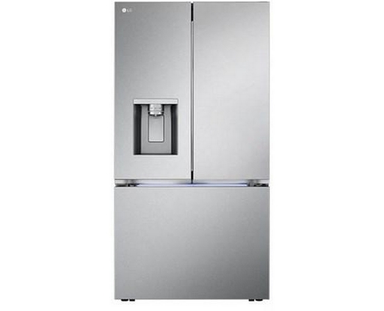 LG 36-Inch, 26 Cu. Ft. Counter-Depth French 3-Door Refrigerator With Four Types Of Ice - LRYXC2606S