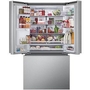 LG 36-Inch, 26 Cu. Ft. Counter-Depth French 3-Door Refrigerator With Four Types Of Ice - LRYXC2606S