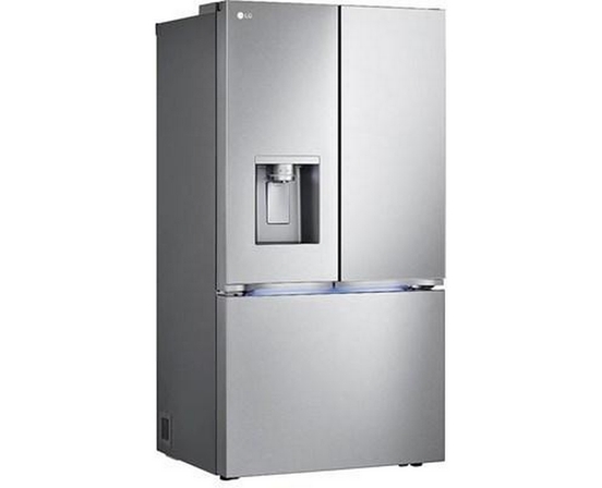 LG 36-Inch, 26 Cu. Ft. Counter-Depth French 3-Door Refrigerator With Four Types Of Ice - LRYXC2606S