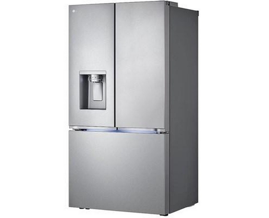 LG 36-Inch, 26 Cu. Ft. Counter-Depth French 3-Door Refrigerator With Four Types Of Ice - LRYXC2606S