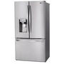 LG 36-Inch, 27.7 Cu. Ft. Freestanding French 3-Door Refrigerator With Wi-Fi - LHFS28XBS