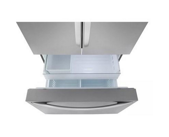 LG 36-Inch, 31.7 Cu. Ft. Freestanding French 3-Door Refrigerator With Door Cooling+ - LRFLS3206S