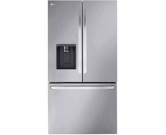 LG 36-Inch, 30.7 Cu. Ft. Freestanding French 3-Door Refrigerator With Door Cooling+ - LRFXS3106S