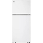 LG 27.5-Inch, 17.5 Cu. Ft. Freestanding Top Freezer Refrigerator - LT18S2100W