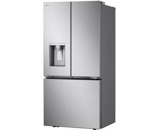 LG 33-Inch, 20 Cu. Ft. French 3-Door Refrigerator With Smart Diagnosis - LF20C6330S