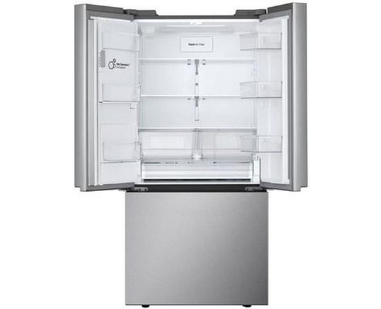 LG 33-Inch, 20 Cu. Ft. French 3-Door Refrigerator With Smart Diagnosis - LF20C6330S