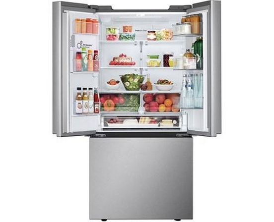 LG 33-Inch, 20 Cu. Ft. French 3-Door Refrigerator With Smart Diagnosis - LF20C6330S
