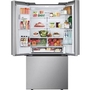 LG 33-Inch, 20 Cu. Ft. French 3-Door Refrigerator With Smart Diagnosis - LF20C6330S