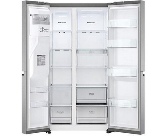 LG 36-Inch, 22.5 Cu. Ft. Counter-Depth Side-By-Side Refrigerator With Ice And Water Dispensing System - LS23C4230V