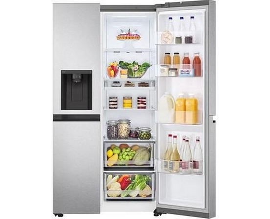 LG 36-Inch, 22.5 Cu. Ft. Counter-Depth Side-By-Side Refrigerator With Ice And Water Dispensing System - LS23C4230V
