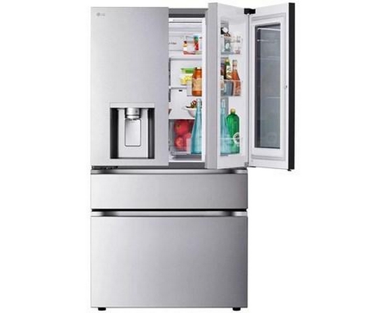 LG 29-Inch 28.6 Cu. Ft. French 4-Door Refrigerator With Smart Instaview® - LF29S8365S