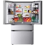 LG 29-Inch 28.6 Cu. Ft. French 4-Door Refrigerator With Smart Instaview® - LF29S8365S
