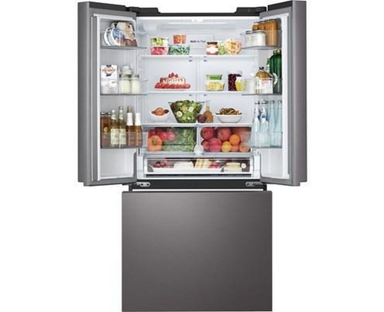 LG 33-Inch 25.1 Cu. Ft. 3-Door French Door Refrigerator - LF25S6200D