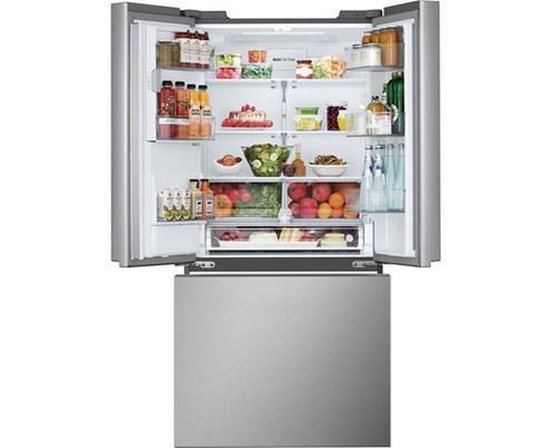 LG 33-Inch 24.5 Cu. Ft. 3-Door French Door Refrigerator - LF25S6330S