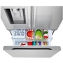 LG 36-Inch, 23.7 Cu. Ft. Counter-Depth French 3-Door Refrigerator With Wi-Fi - LF24Z6530S