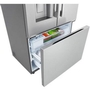 LG 36-Inch, 23.7 Cu. Ft. Counter-Depth French 3-Door Refrigerator With Wi-Fi - LF24Z6530S