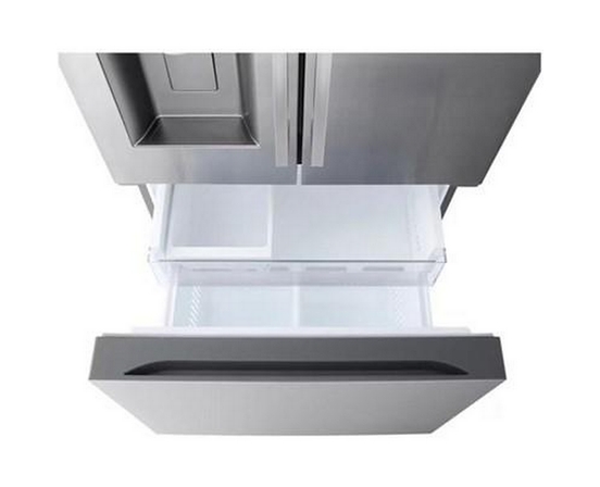 LG 33-Inch, 25 Cu. Ft. Freestanding 3-Door French Door Refrigerator With Ice And Water Dispenser - LF25H6330S