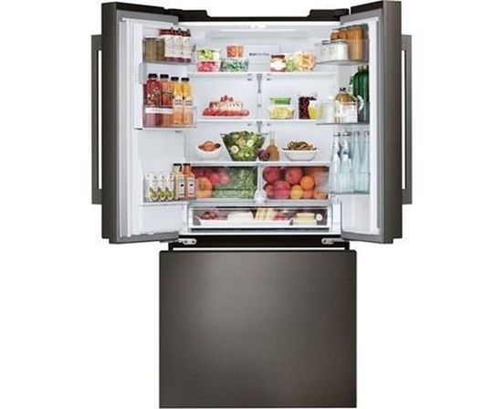 LG 25 Cu.Ft. 3-Door French Door Refrigerator With Ice And Water Dispenser - LF25H6330D