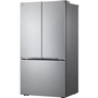 LG 36-Inch, 25 Cu. Ft Counter-Depth French 3-Door Refrigerator With Ice Maker And Water Dispenser - LF25Z6211S