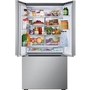 LG 36-Inch, 25 Cu. Ft Counter-Depth French 3-Door Refrigerator With Ice Maker And Water Dispenser - LF25Z6211S