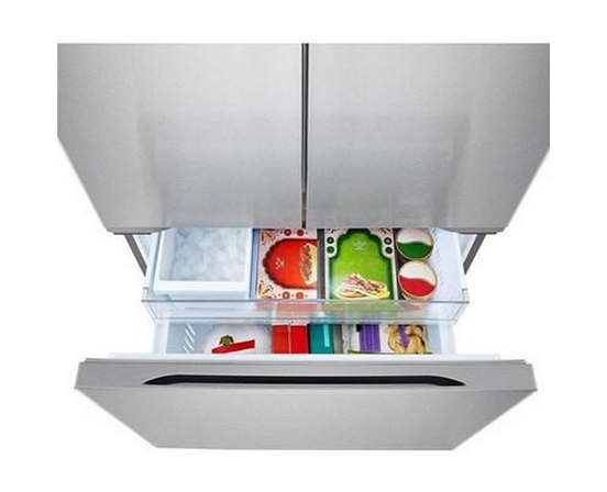 LG 36-Inch, 25 Cu. Ft Counter-Depth French 3-Door Refrigerator With Ice Maker And Water Dispenser - LF25Z6211S