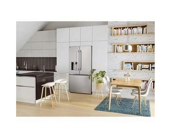 LG 24-Inch, 23.7 Cu. Ft. Counter-Depth Max™ French 3-Door Refrigerator With Zero Clearance™ - LF24Z6330S