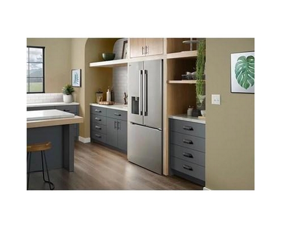 LG 24-Inch, 23.7 Cu. Ft. Counter-Depth Max™ French 3-Door Refrigerator With Zero Clearance™ - LF24Z6330S