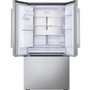 LG 24-Inch, 23.7 Cu. Ft. Counter-Depth Max™ French 3-Door Refrigerator With Zero Clearance™ - LF24Z6330S