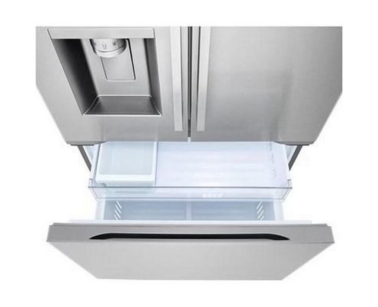 LG 24-Inch, 23.7 Cu. Ft. Counter-Depth Max™ French 3-Door Refrigerator With Zero Clearance™ - LF24Z6330S