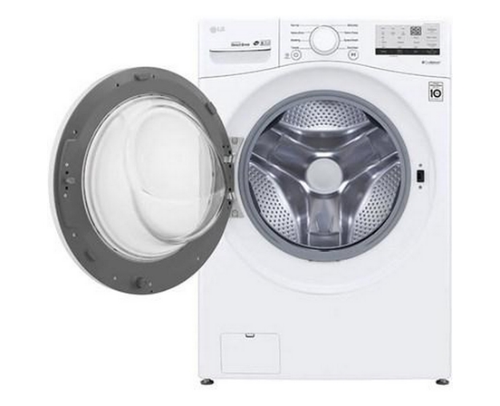 LG 4.5 Cu.Ft. Front Loading Washer With 6Motion™ Technology - WM3400CW