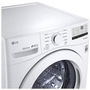 LG 4.5 Cu.Ft. Front Loading Washer With 6Motion™ Technology - WM3400CW