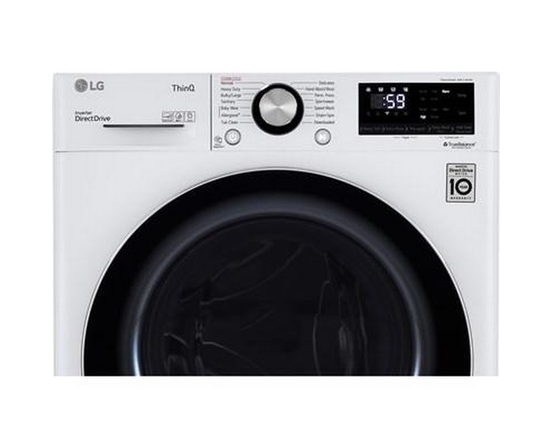 LG 2.4 Cu. Ft Front Loading Washer With Coldwash™ Technology - WM1455HWA