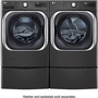 LG 9.0 Cu. Ft. Electric Dryer With Steam And Built-In Intelligence - DLEX8900B