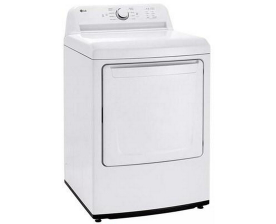 LG 7.3 Cu. Ft. Electric Dryer With Smart Diagnosis - DLE6100W