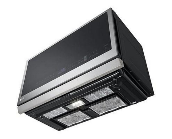 LG 30-Inch, 2.1 Cu. Ft. Wi-Fi Enabled Over-The-Range Microwave Oven With Easyclean® - MVEL2137F