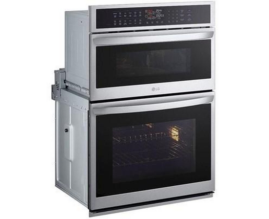 LG 30-Inch, 6.4 Cu.Ft. Built-In Combination Wall Oven With Thinq® Technology - WCEP6427F