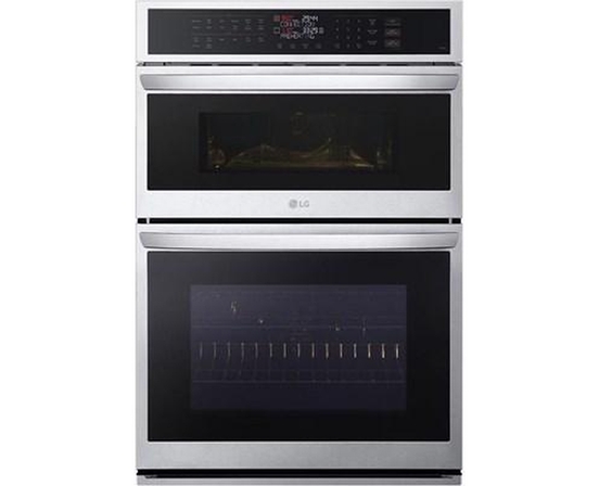 LG 30-Inch, 6.4 Cu. Ft. Built-In Combination Wall Oven With Thinq® Technology - WCEP6423F