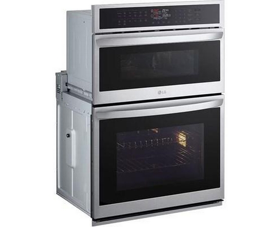 LG 30-Inch, 6.4 Cu. Ft. Built-In Combination Wall Oven With Thinq® Technology - WCEP6423F