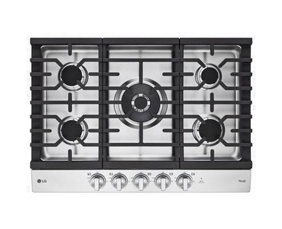 LG 30-Inch Built-In Gas Cooktop With Thinq® Technology - CBGJ3027S