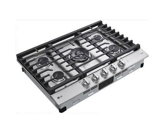 LG 30-Inch Built-In Gas Cooktop With Thinq® Technology - CBGJ3027S