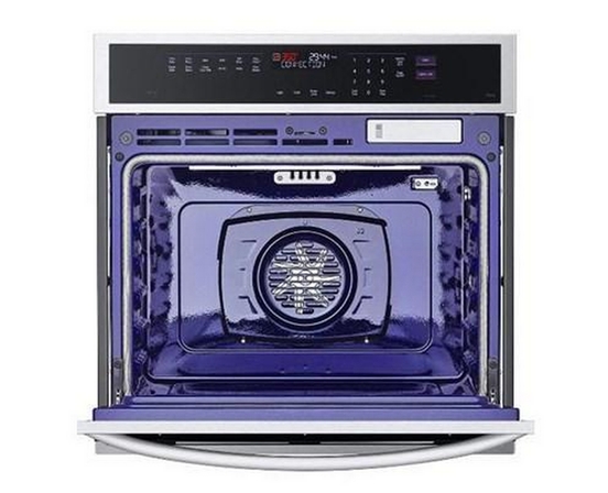 LG 30-Inch, 4.7 Cu. Ft. Built-In Single Wall Oven With True Convection Technology - WSEP4727F