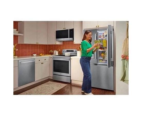 LG 30-Inch, 2.1 Cu. Ft. Smart Over-The-Range Microwave Oven - MVEL2125X